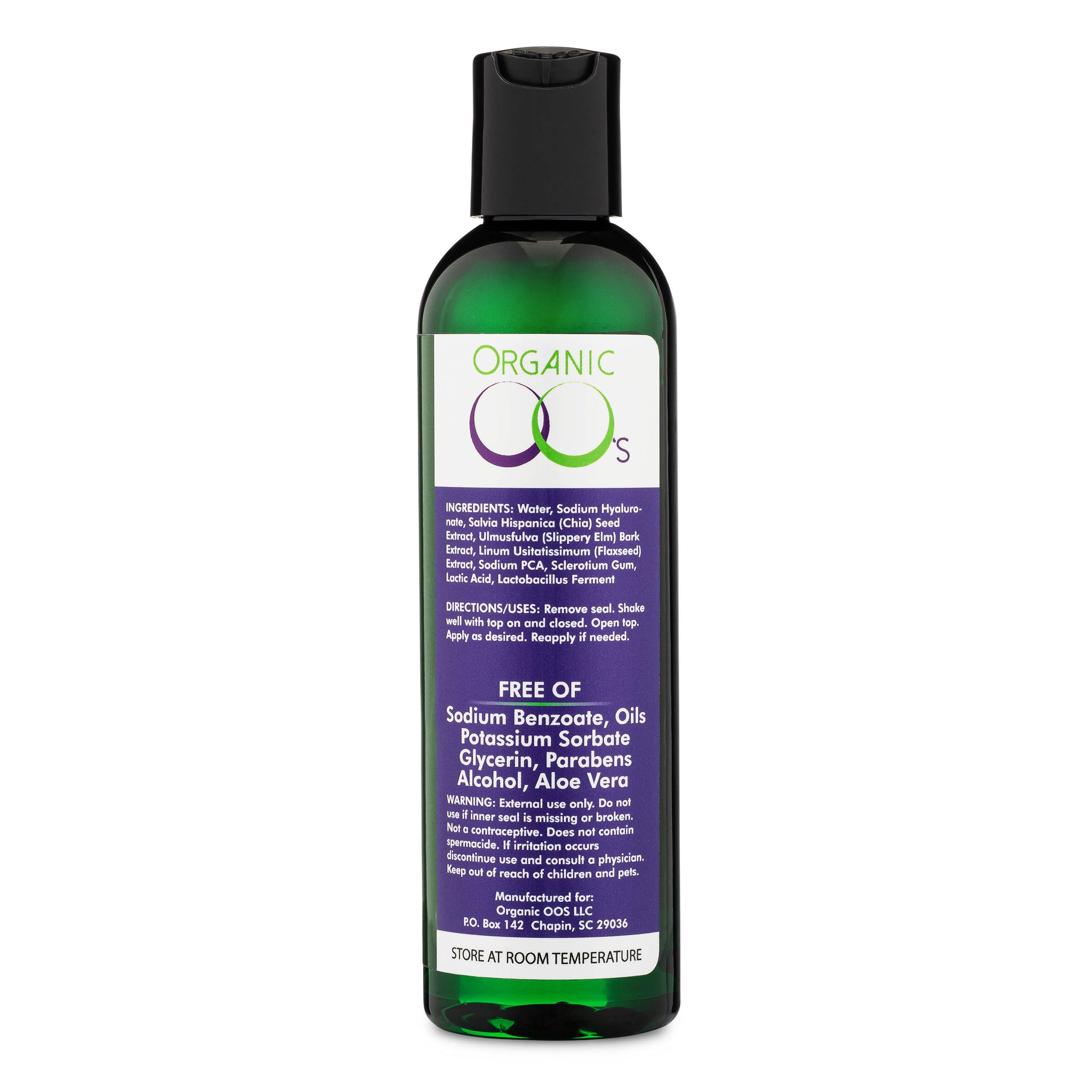 Organic OO's Water Based 100% All Natural Personal Lubricant 4.22 FL. Organic OO's Water Based 100% All Natural Personal Lubricant 4.22 FL.