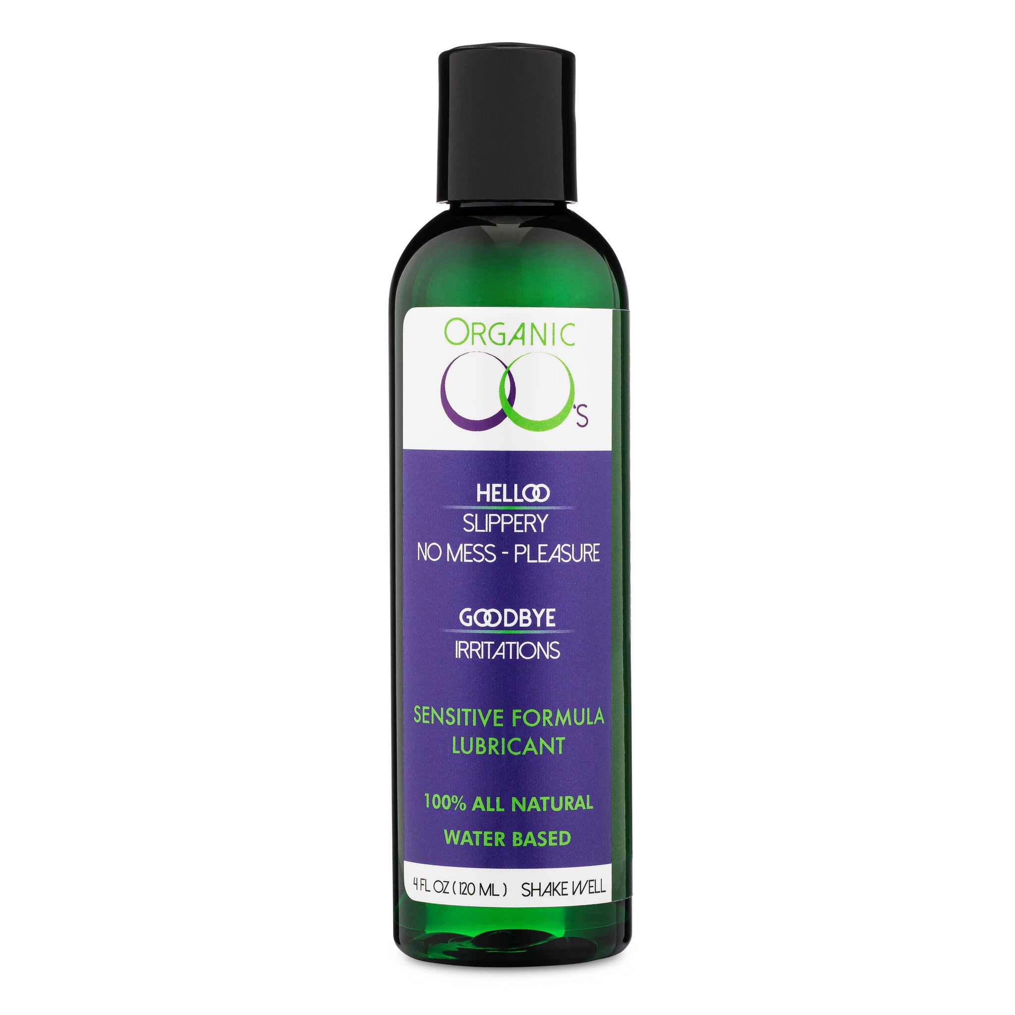 Organic OO's Water Based 100% All Natural Personal Lubricant 4.22 FL. Organic OO's Water Based 100% All Natural Personal Lubricant 4.22 FL.
